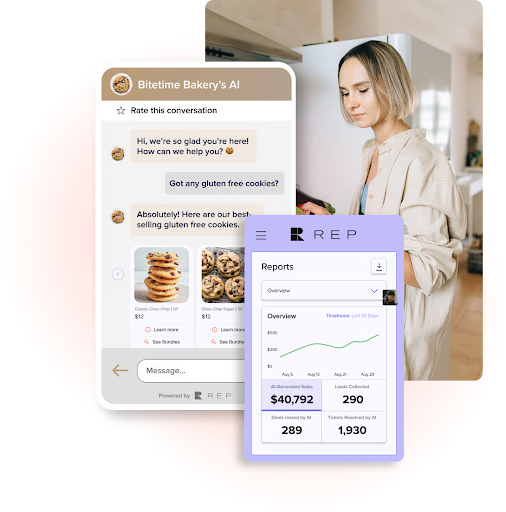 Rep AI Tool for Ecommerce