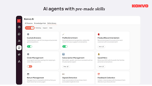 Konvo AI Tool for Ecommerce